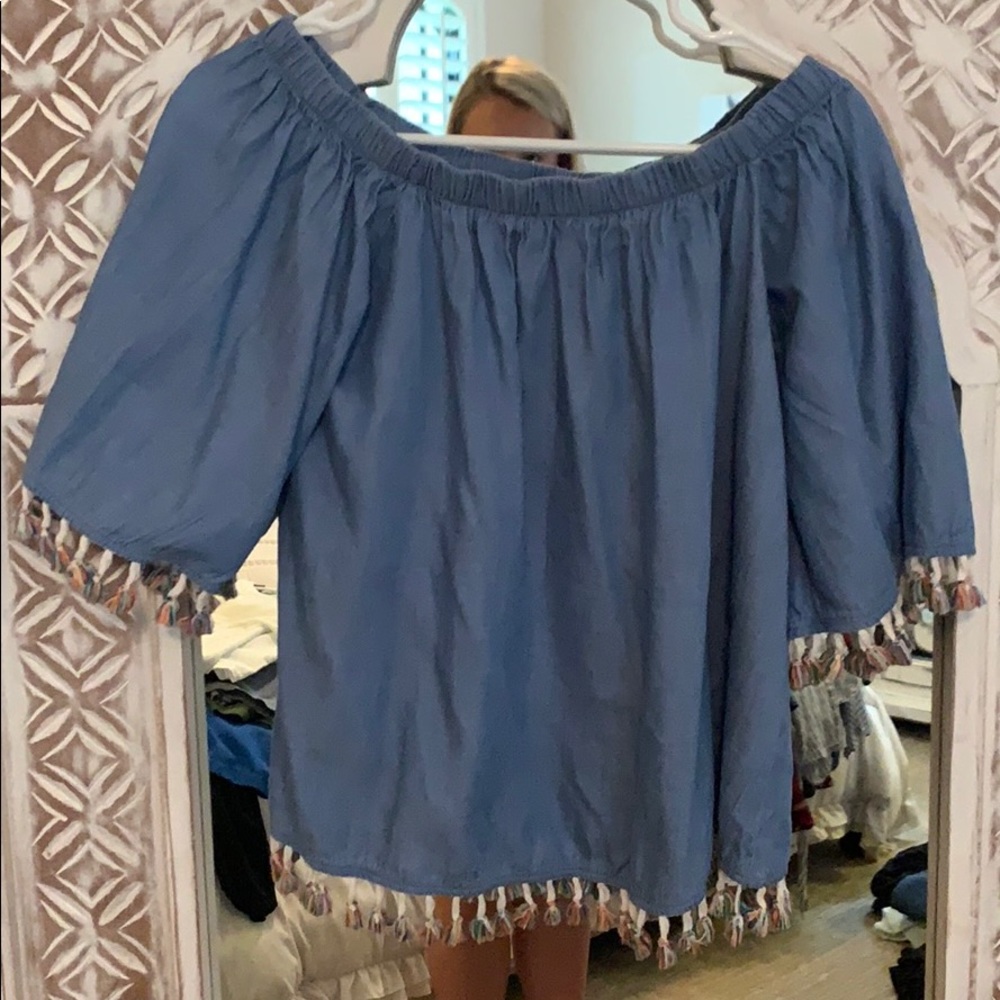 Off the shoulder top